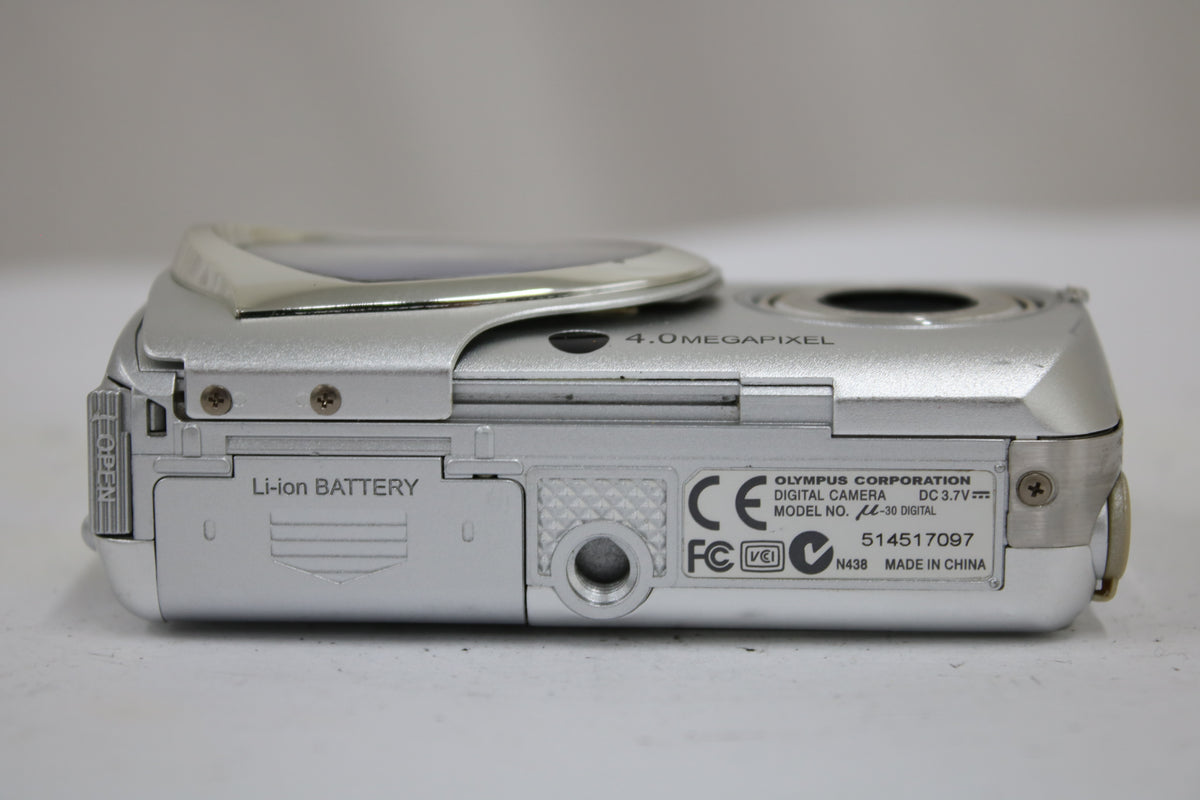 オリンパス Olympus μ mju−30 DIGITAL  バッテリー付き コンパクトデジタルカメラ 7