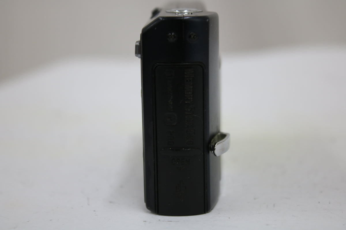 ソニー Sony Cyber-shot Super SteadyShot DSC-T50 3x ブラック バッテリー付き コンパクトデジタルカメラ 3