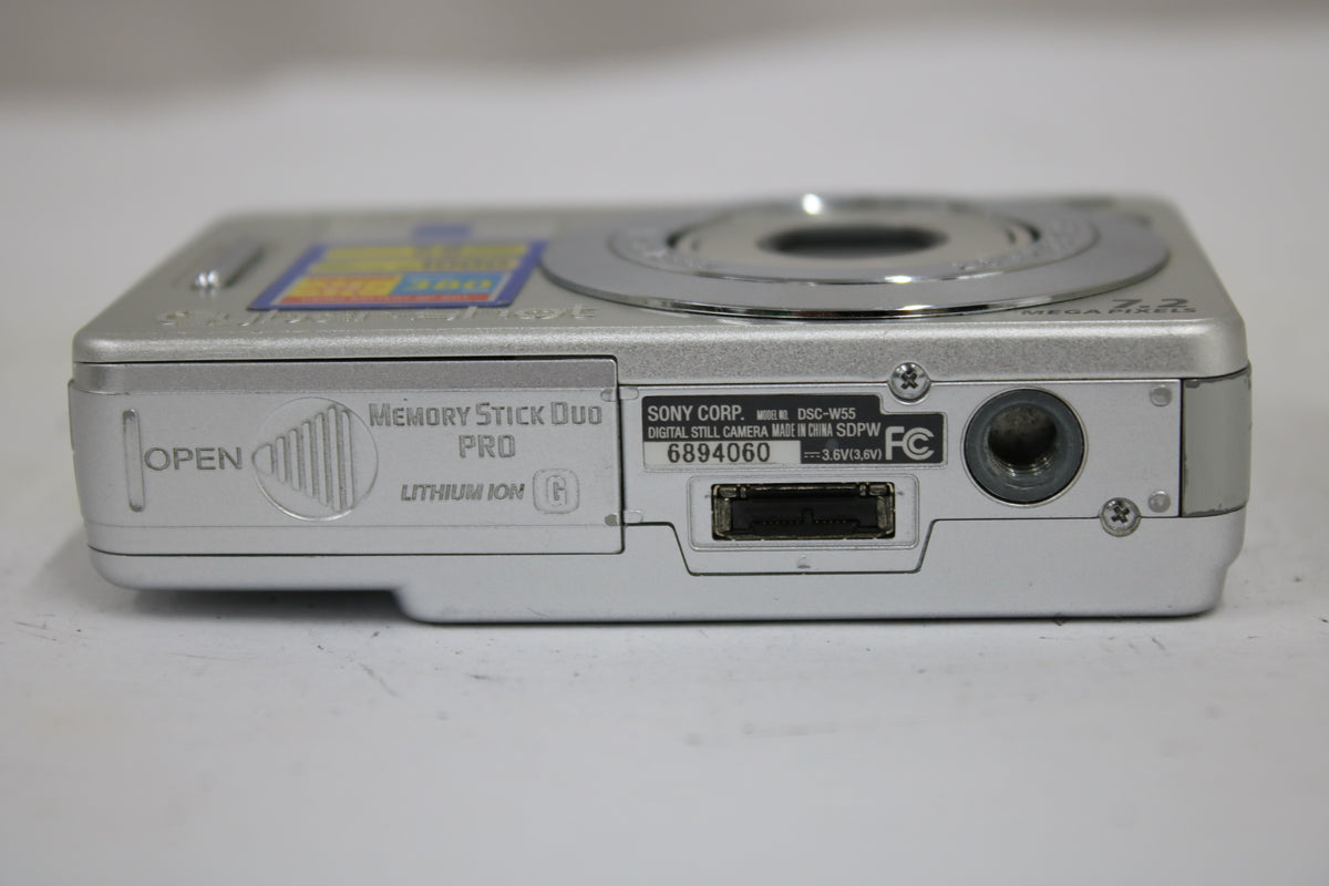 ソニー Sony Cyber-shot DSC-W55 3x コンパクトデジタルカメラ 7