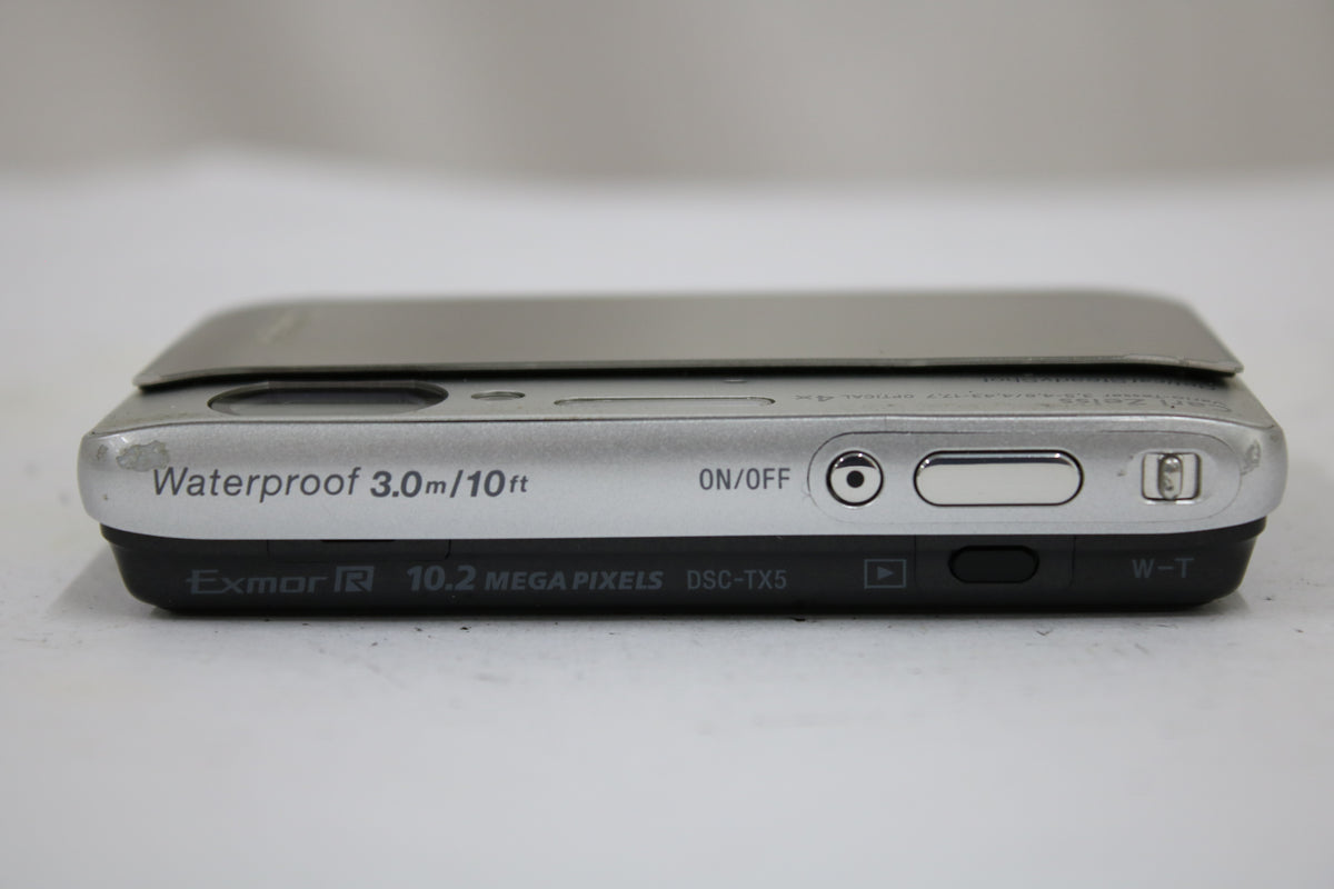 ソニー Sony Cyber-shot DSC-TX5 4x バッテリー付き コンパクトデジタルカメラ 6
