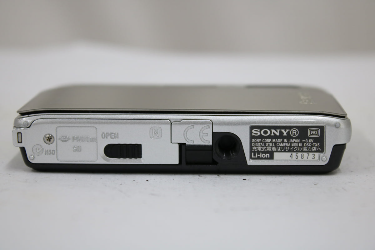 ソニー Sony Cyber-shot DSC-TX5 4x バッテリー付き コンパクトデジタルカメラ 7