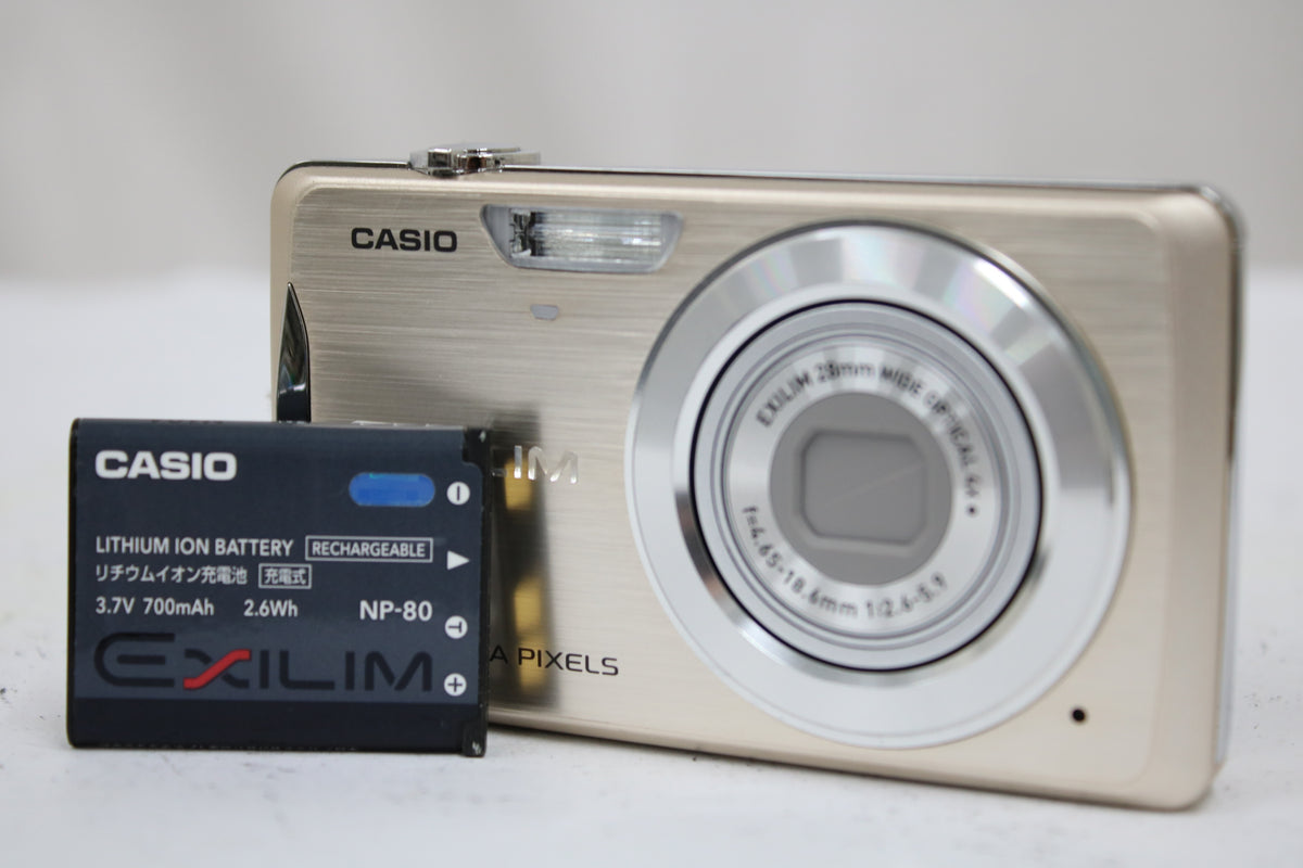 カシオ Casio EXILIM EX-Z270 4x ゴールド バッテリー付き コンパクトデジタルカメラ 1