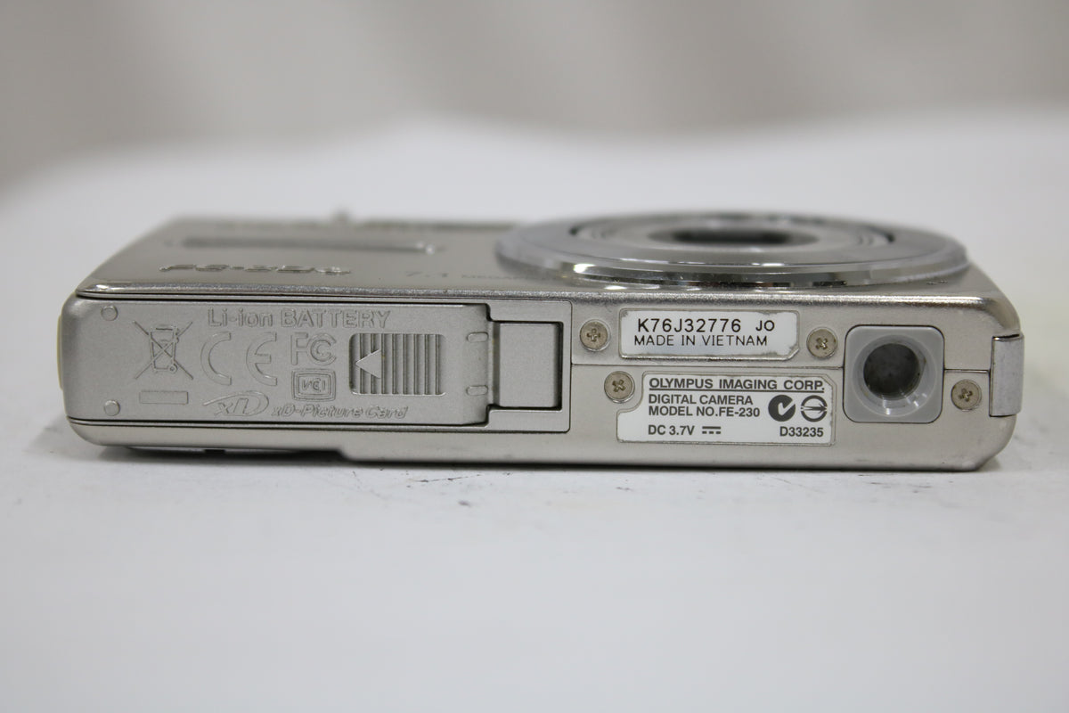 オリンパス Olympus FE-230 3x バッテリー付き コンパクトデジタルカメラ 7