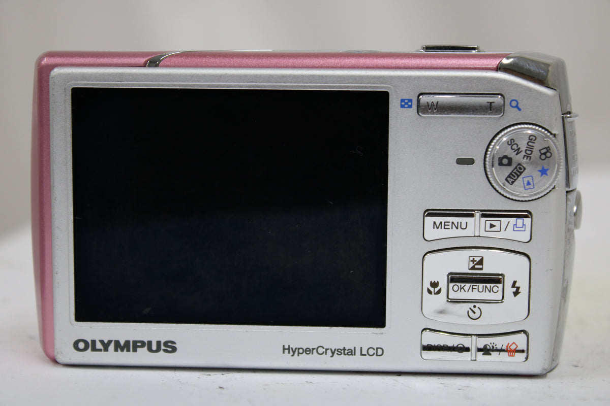 オリンパス Olympus μ mju 1020 7x ピンク バッテリー付き コンパクトデジタルカメラ 4