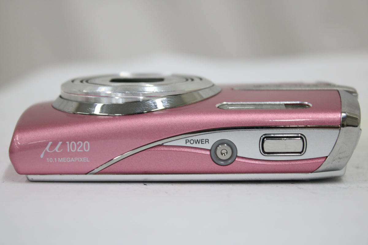 オリンパス Olympus μ mju 1020 7x ピンク バッテリー付き コンパクトデジタルカメラ 6