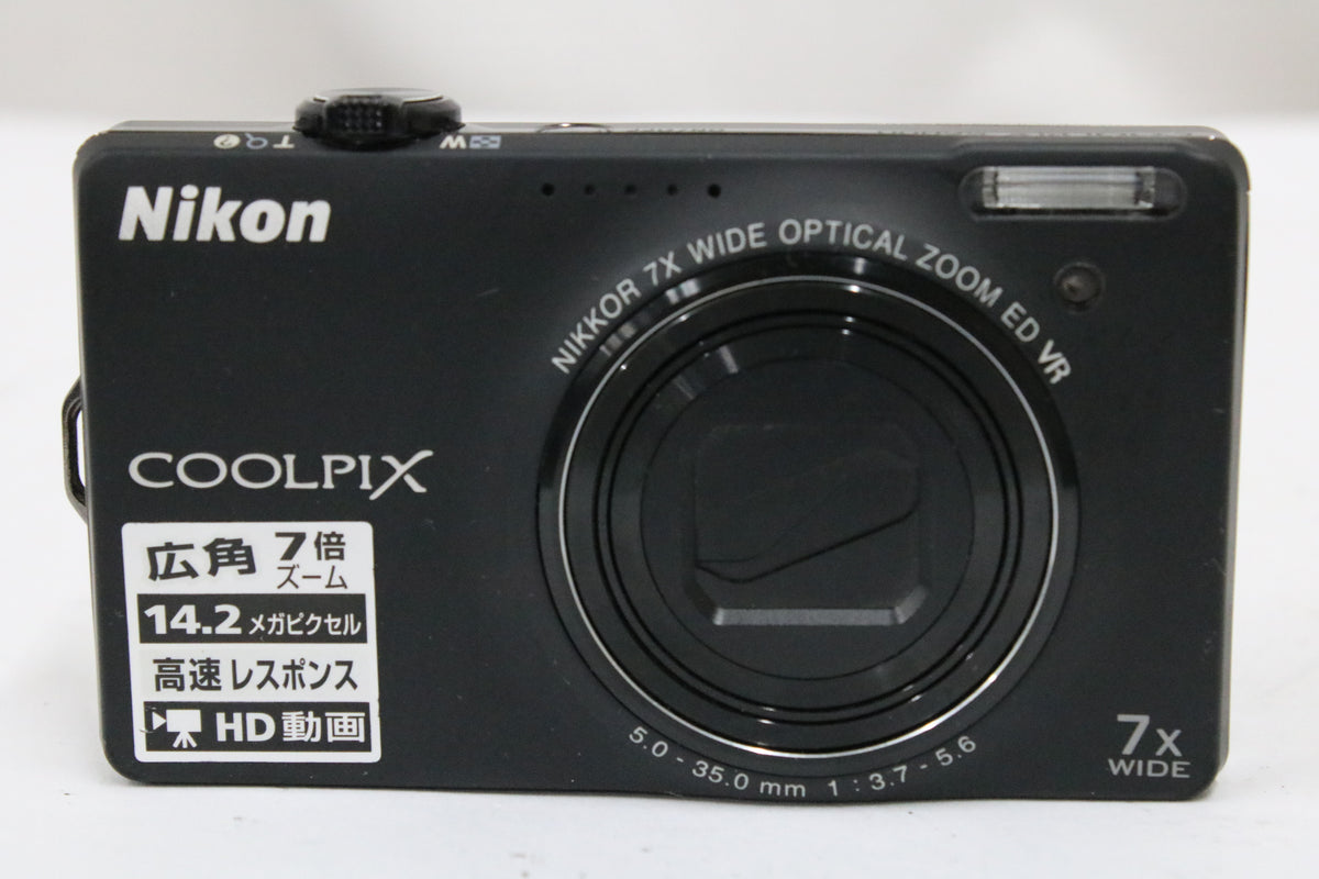 ニコン Nikon COOLPIX S6000 7x ブラック 付属品多数 コンパクトデジタルカメラ 2