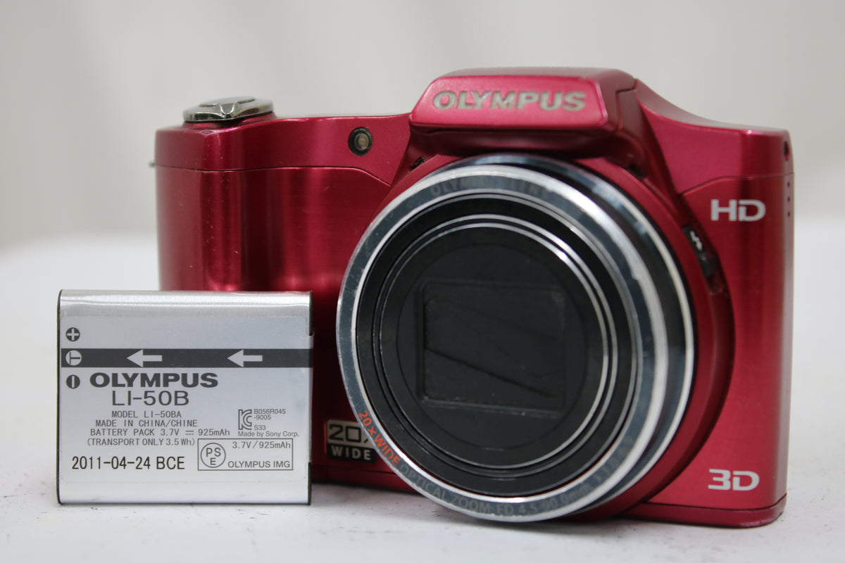 オリンパス Olympus SZ-11 20x レッド バッテリー付き コンパクトデジタルカメラ 1