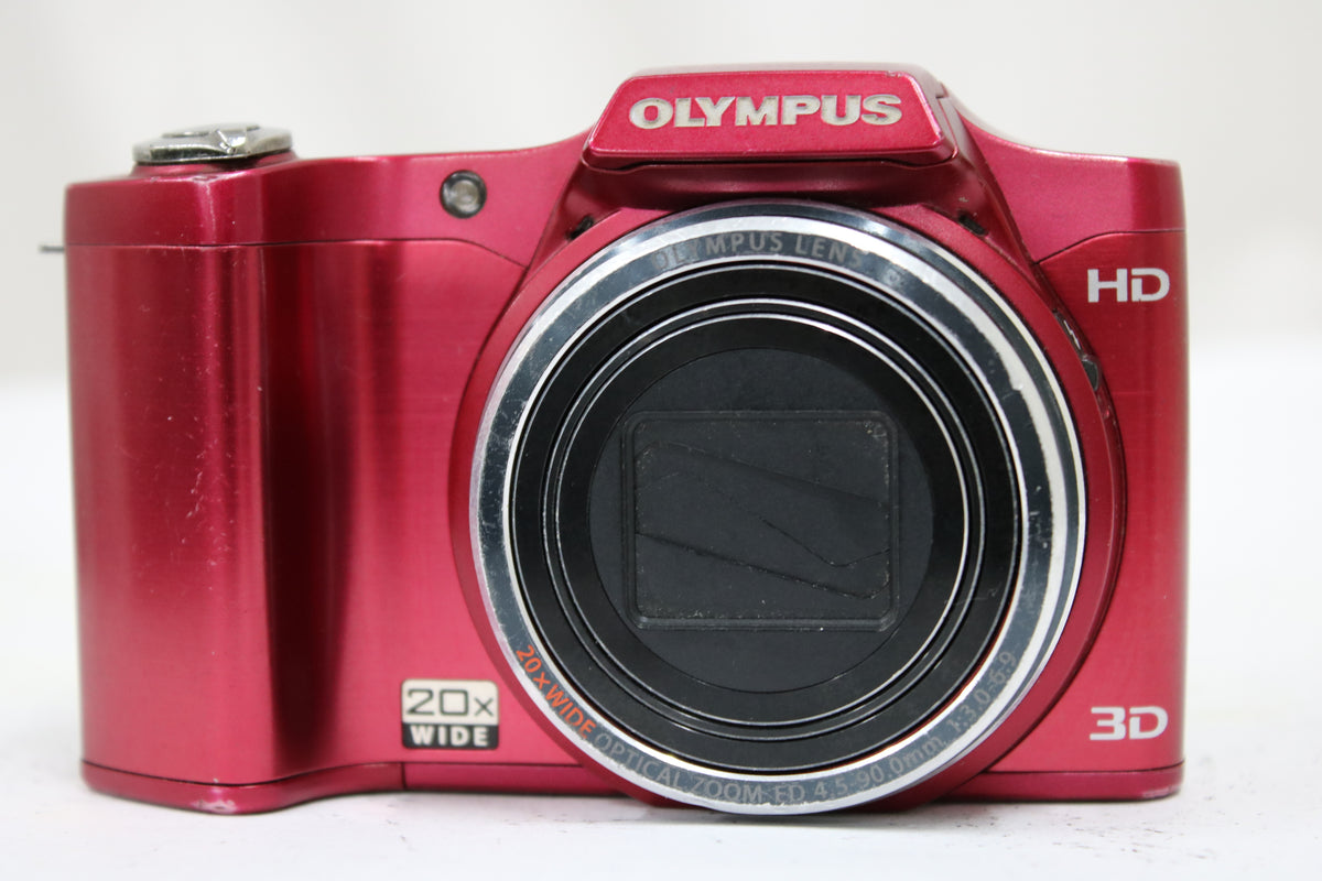 オリンパス Olympus SZ-11 20x レッド バッテリー付き コンパクトデジタルカメラ 2