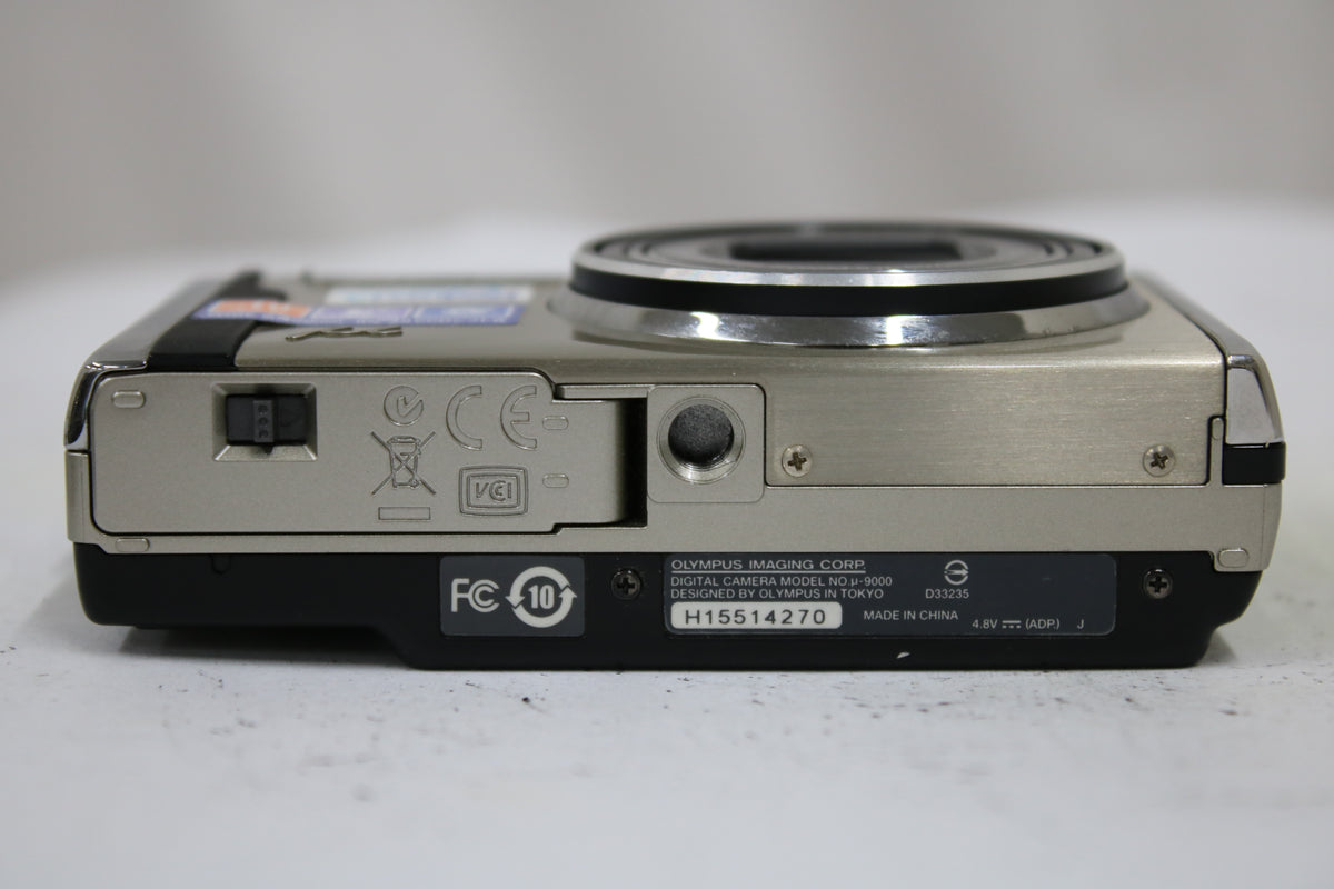 オリンパス Olympus μ mju 9000 10x ゴールド バッテリー付き コンパクトデジタルカメラ 7