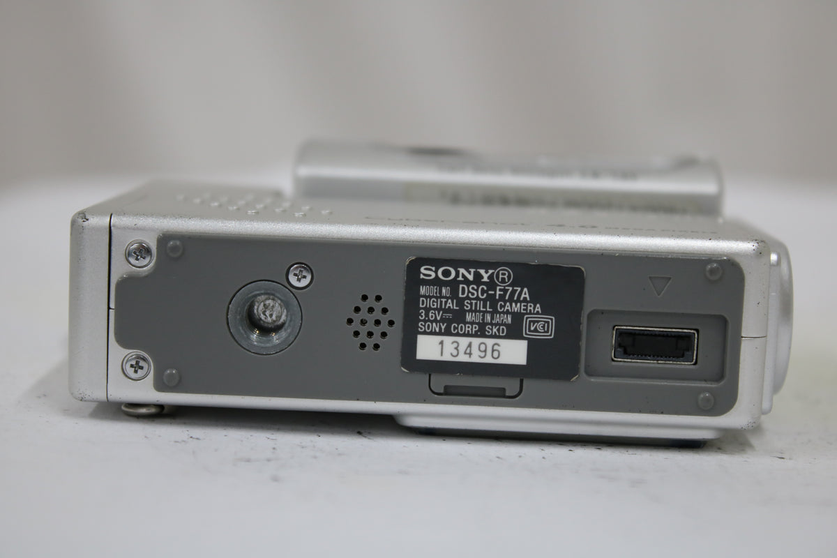 ソニー Sony Cyber-shot DSC-F77A バッテリー付き コンパクトデジタルカメラ 7