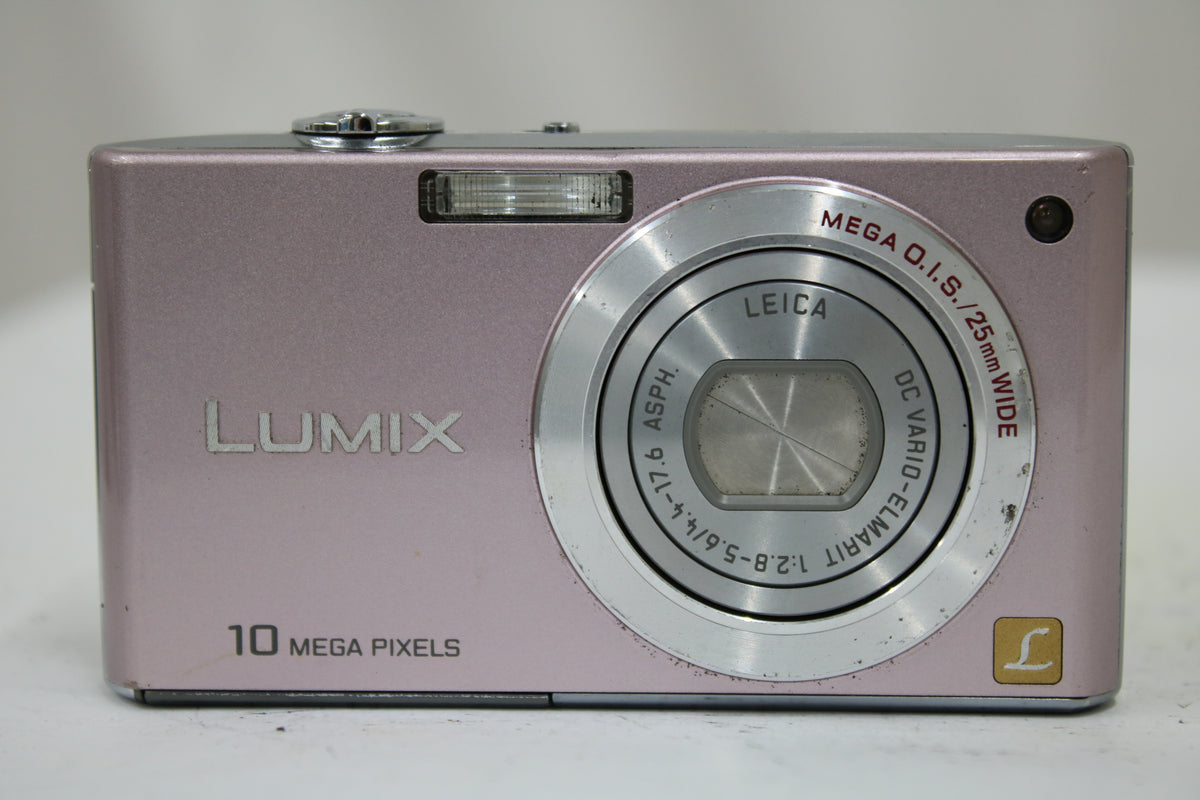 パナソニック Panasonic LUMIX DMC-FX35 ピンク バッテリー付き コンパクトデジタルカメラ 2