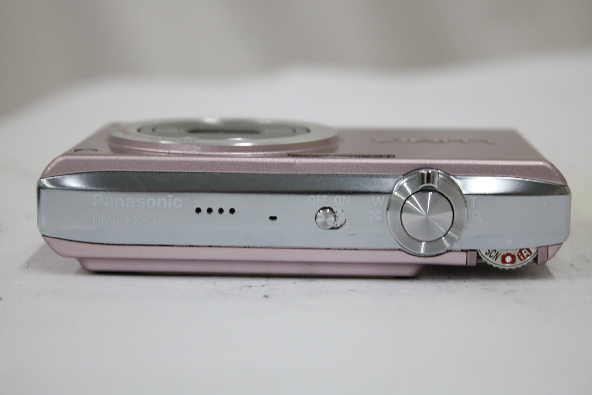 パナソニック Panasonic LUMIX DMC-FX35 ピンク バッテリー付き コンパクトデジタルカメラ 6