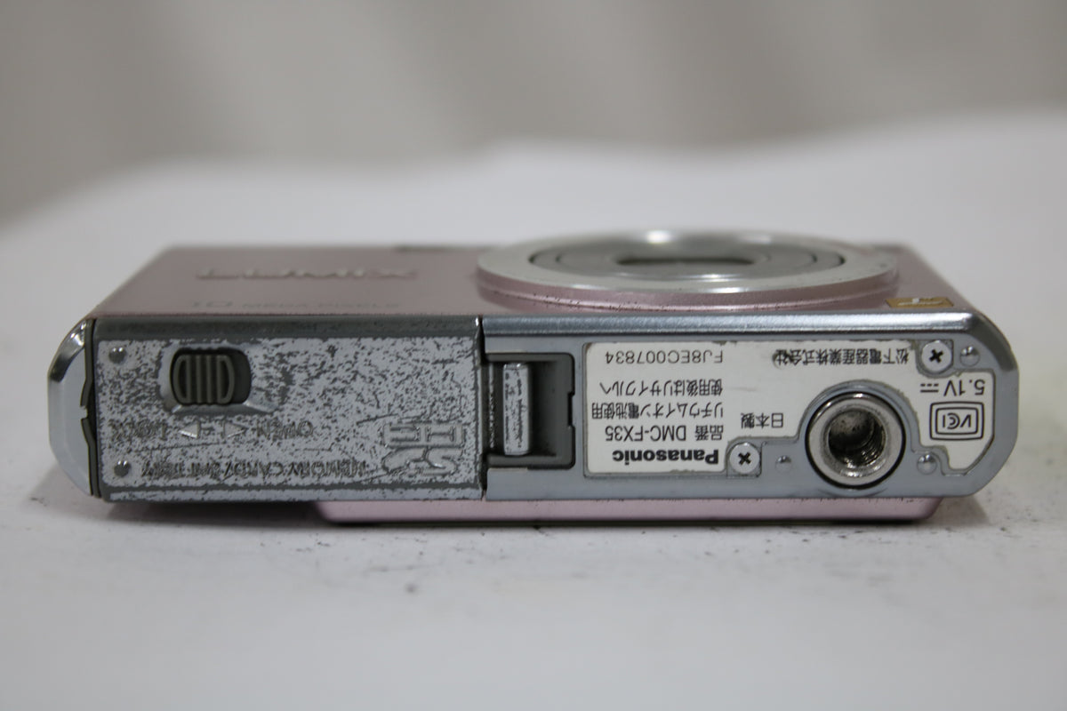 パナソニック Panasonic LUMIX DMC-FX35 ピンク バッテリー付き コンパクトデジタルカメラ 7