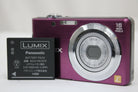 パナソニック Panasonic LUMIX DMC-FH5 パープル バッテリー付き コンパクトデジタルカメラ 1