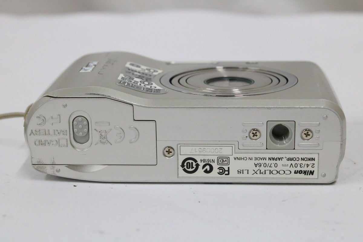 ニコン Nikon COOLPIX L18 3x ケース付き コンパクトデジタルカメラ 7