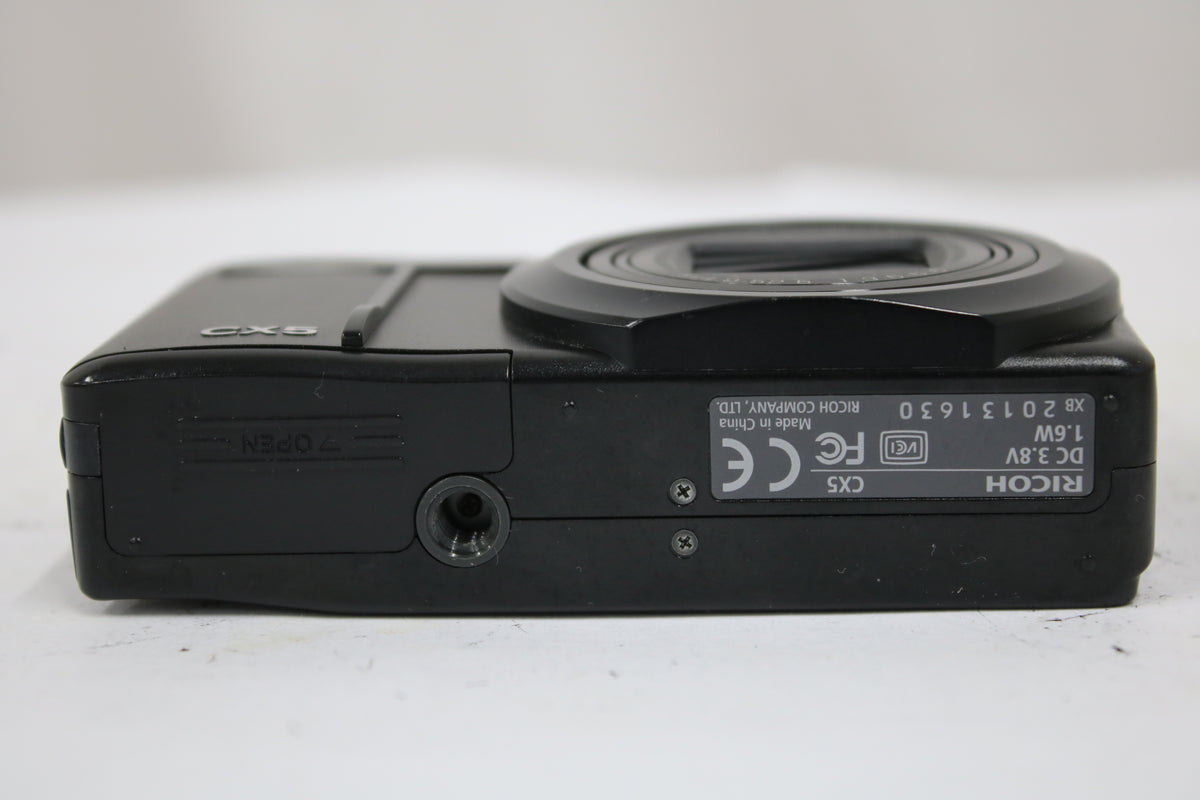 リコー Ricoh CX5 ブラック バッテリー付き コンパクトデジタルカメラ 7
