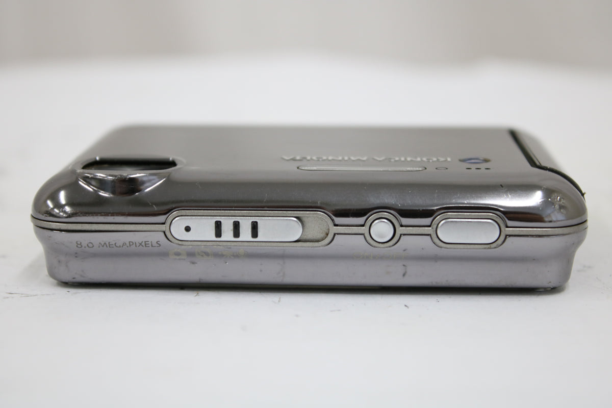 ミノルタ Minolta DiMAGE X1 ブラッククローム バッテリー付き コンパクトデジタルカメラ 6