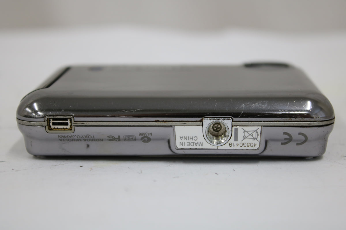 ミノルタ Minolta DiMAGE X1 ブラッククローム バッテリー付き コンパクトデジタルカメラ 7