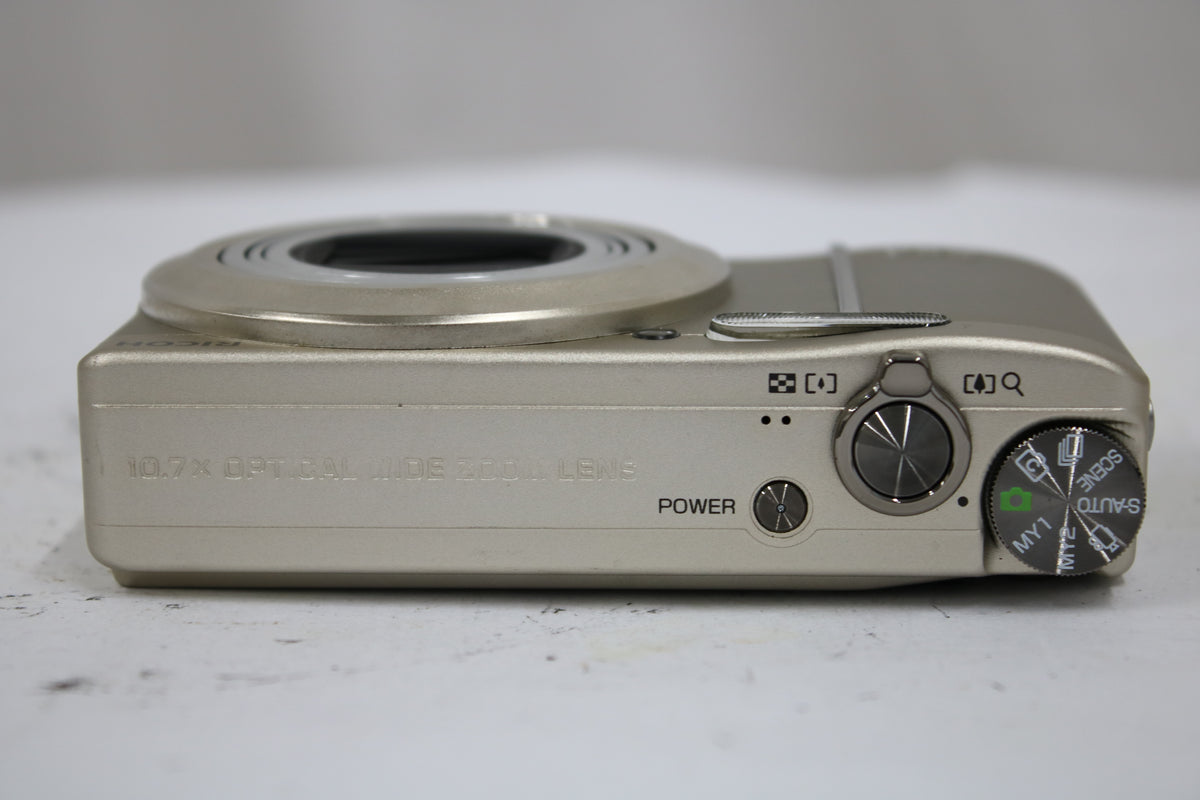リコー Ricoh CX4 ゴールド バッテリー付き コンパクトデジタルカメラ 6
