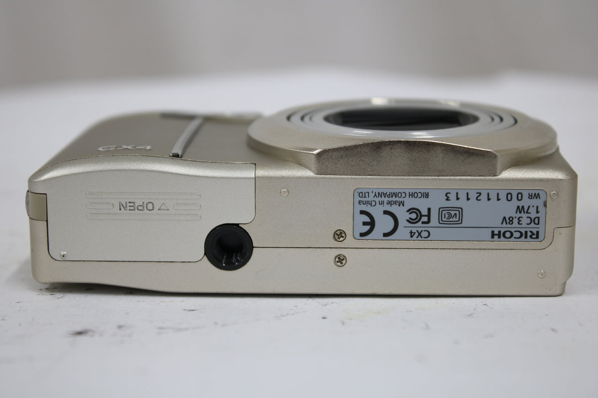 リコー Ricoh CX4 ゴールド バッテリー付き コンパクトデジタルカメラ 7