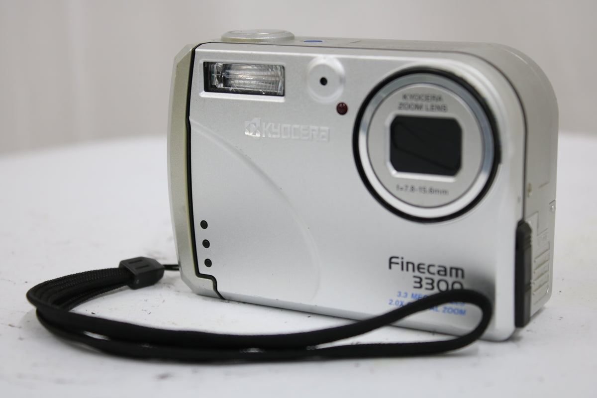 京セラ Kyocera Finecam 3300 コンパクトデジタルカメラ 1