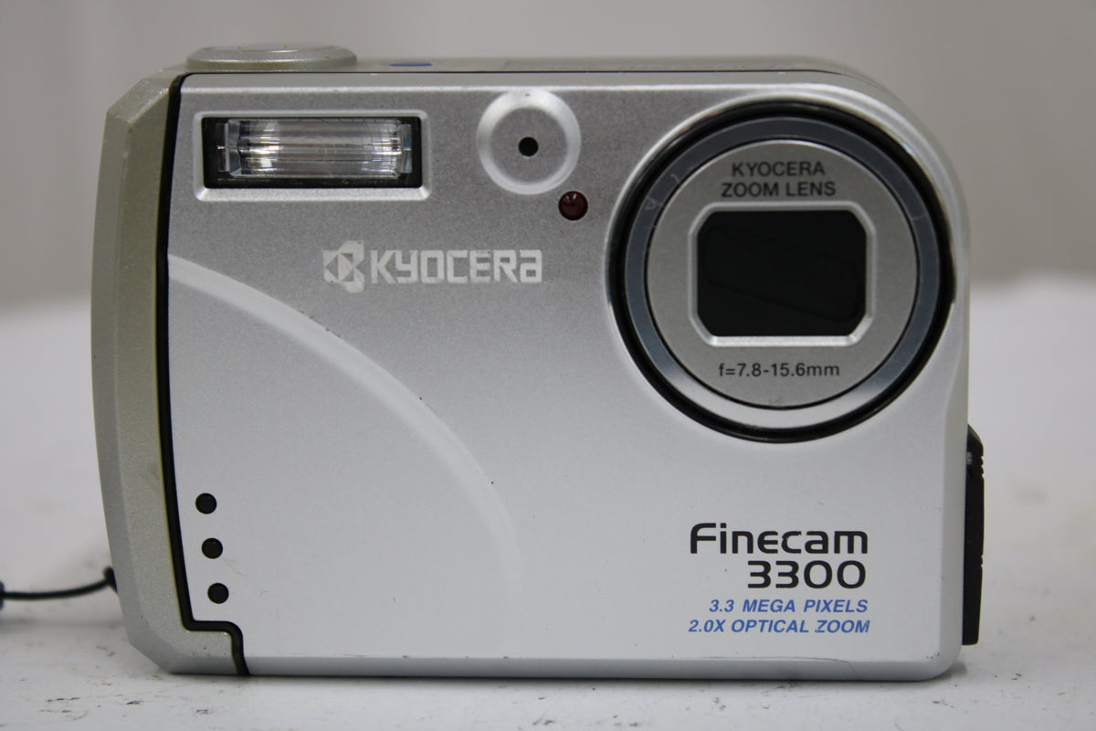 京セラ Kyocera Finecam 3300 コンパクトデジタルカメラ 2