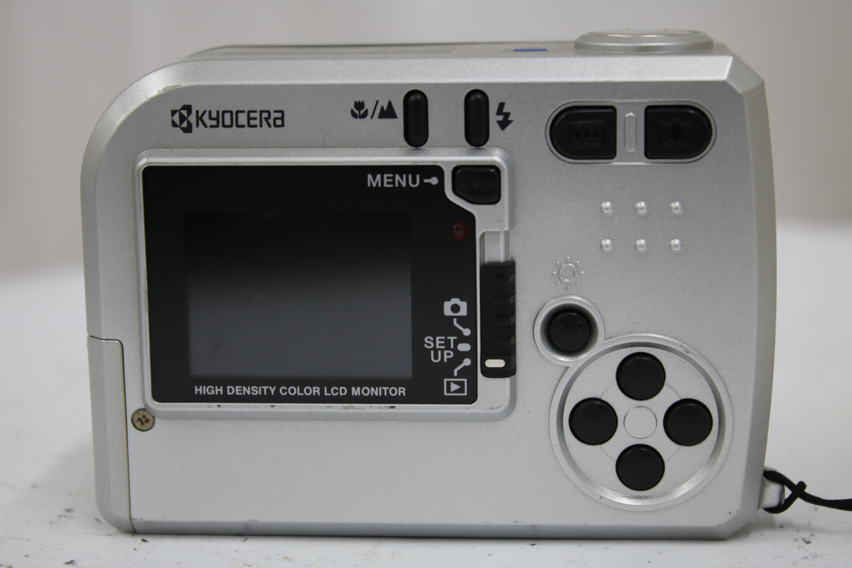 京セラ Kyocera Finecam 3300 コンパクトデジタルカメラ 4