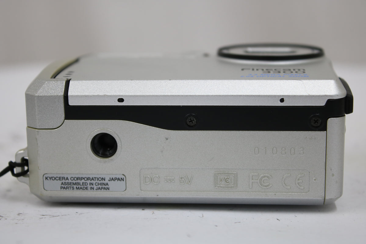京セラ Kyocera Finecam 3300 コンパクトデジタルカメラ 7