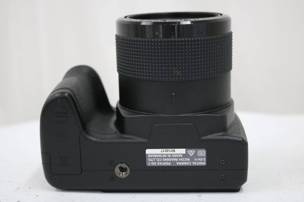 ペンタックス Pentax XG-1 ブラック バッテリー付き コンパクトデジタルカメラ 7