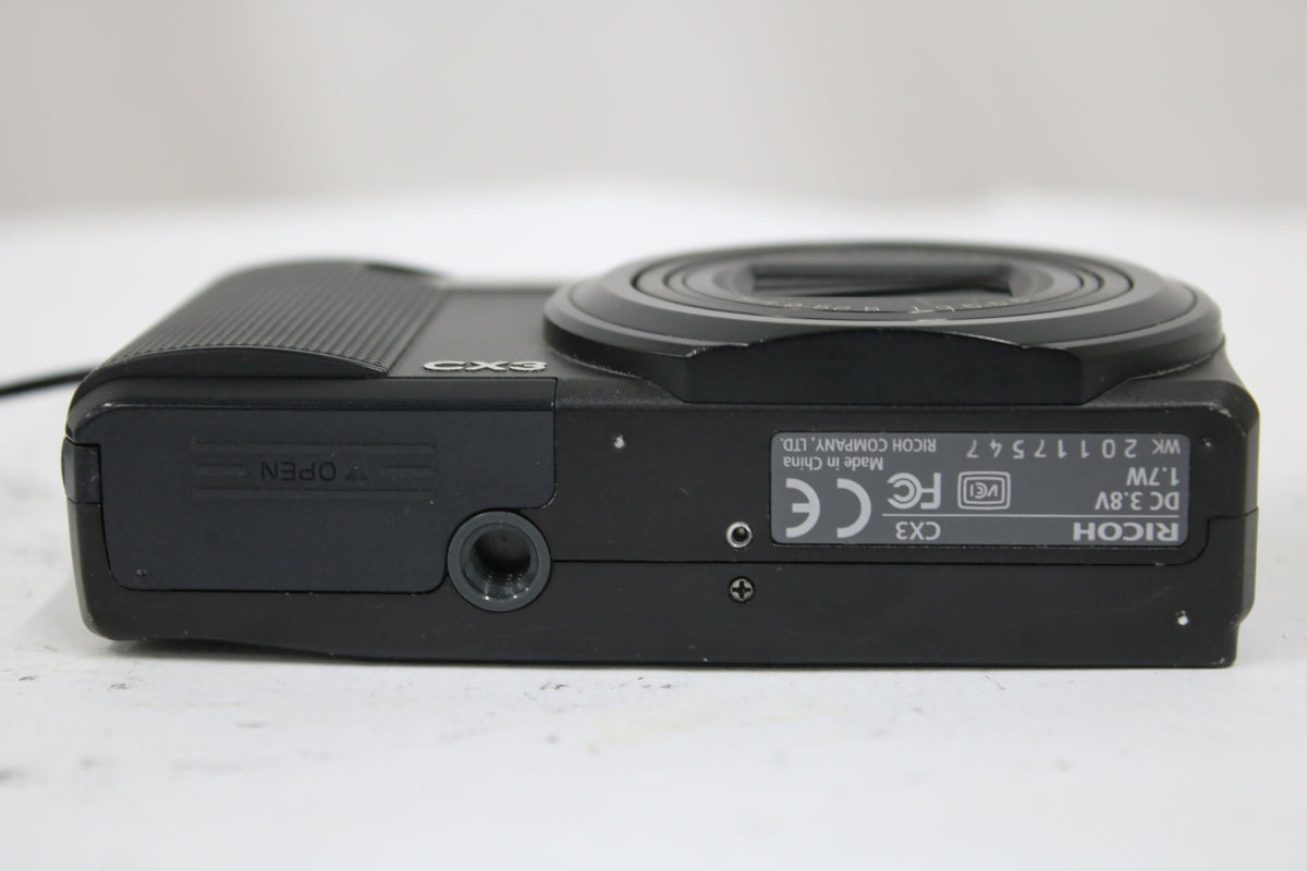 リコー Ricoh CX3 ブラック バッテリー付き コンパクトデジタルカメラ 7