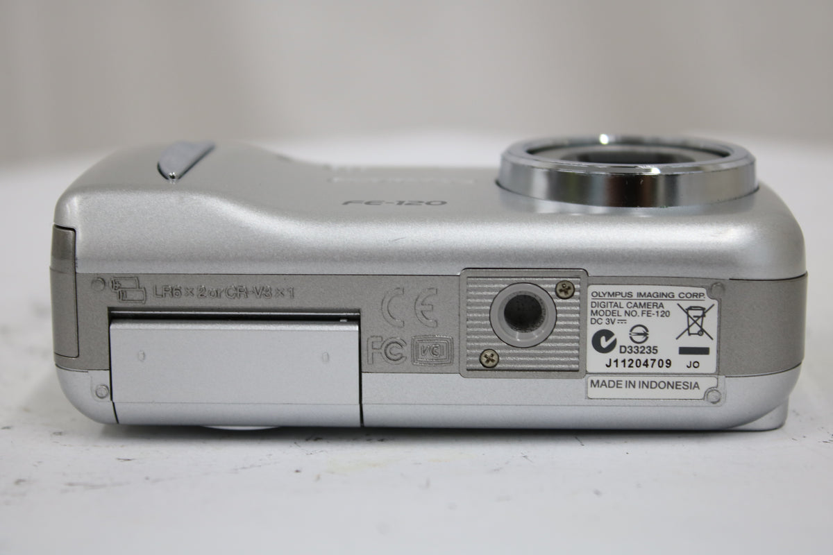【便利な単三電池で使用可】オリンパス Olympus FE-120 3x コンパクトデジタルカメラ 7