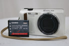 カシオ Casio EXILIM EX-ZR400 12.5x ホワイト バッテリー付き コンパクトデジタルカメラ 1