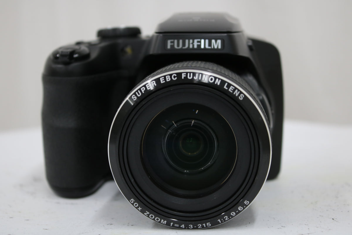 【便利な単三電池で使用可】フジフィルム Fujifilm FINEPIX S9200 50x ブラック コンパクトデジタルカメラ 2
