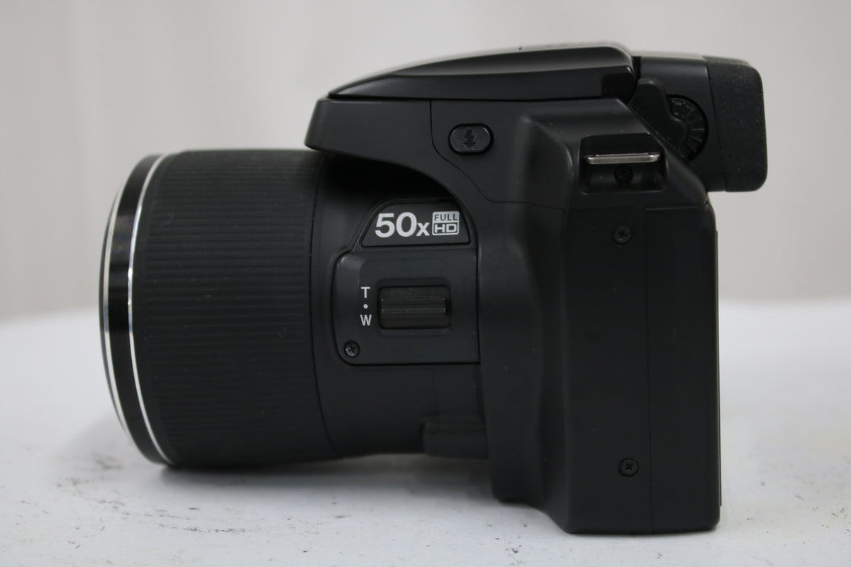 【便利な単三電池で使用可】フジフィルム Fujifilm FINEPIX S9200 50x ブラック コンパクトデジタルカメラ 5