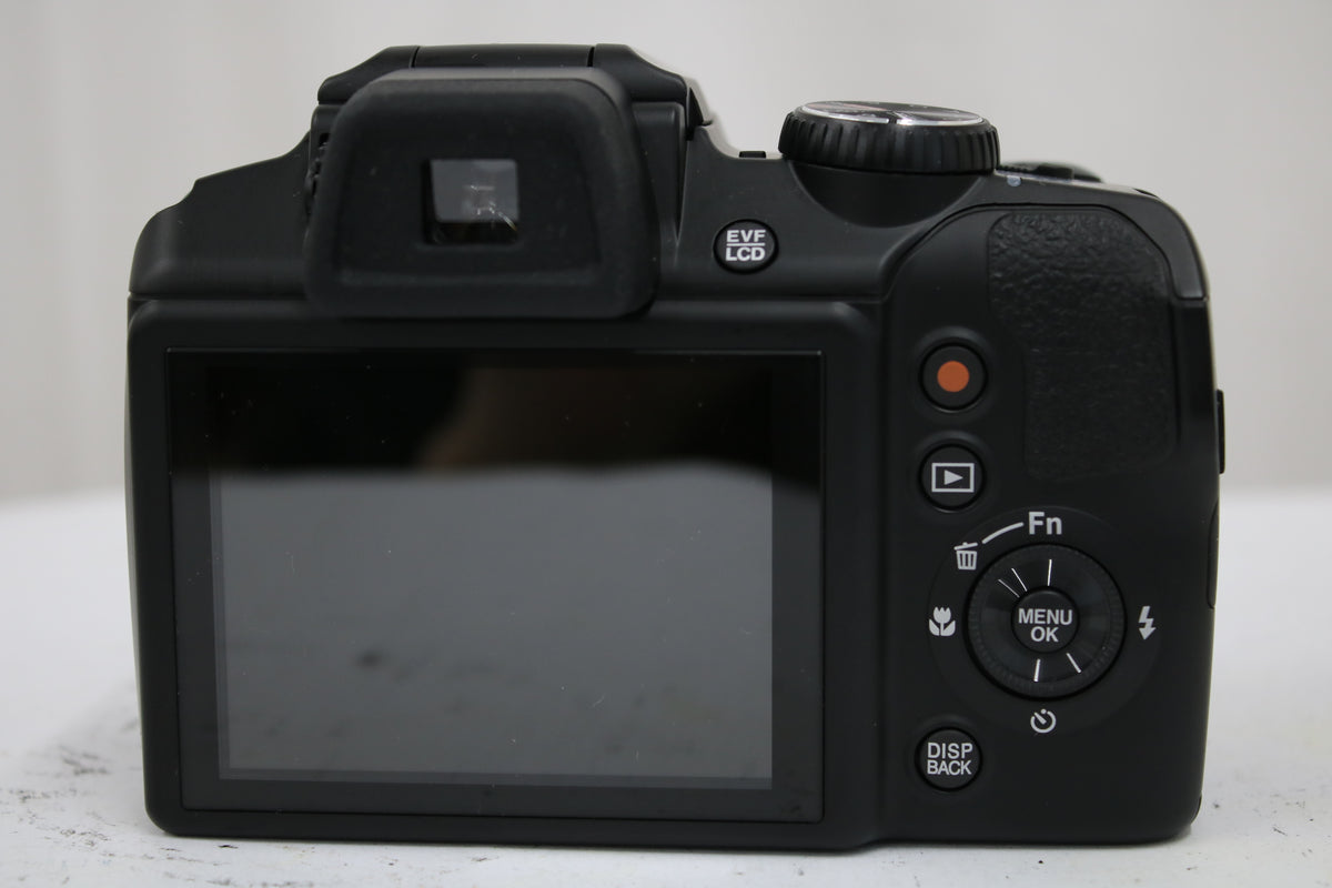 【便利な単三電池で使用可】フジフィルム Fujifilm FINEPIX S9200 50x ブラック コンパクトデジタルカメラ 4