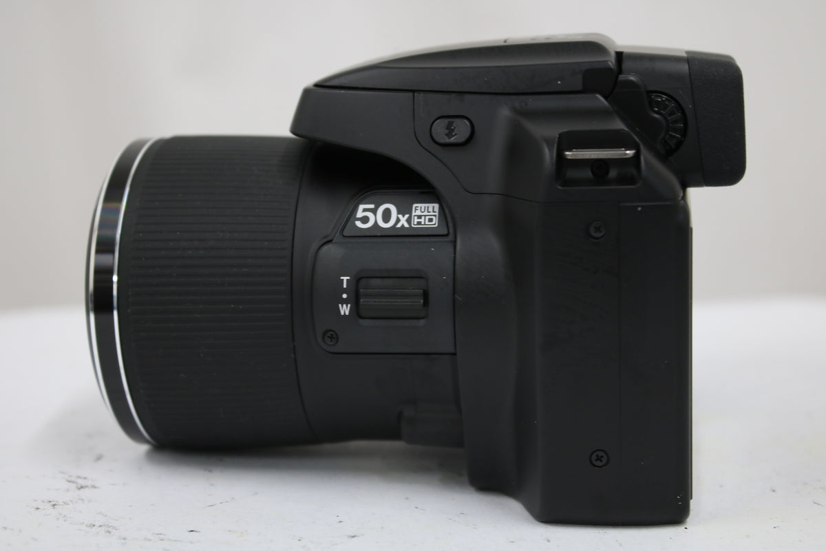 【便利な単三電池で使用可】フジフィルム Fujifilm FINEPIX S9200 50x ブラック コンパクトデジタルカメラ 5