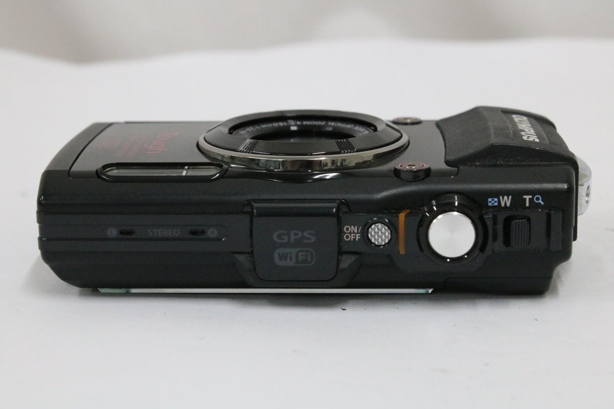 オリンパス Olympus Tough TG-4 4x WIDE ブラック バッテリー付き コンパクトデジタルカメラ 6