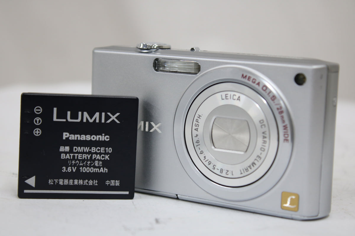 パナソニック Panasonic LUMIX DMC-FX33 バッテリー付き コンパクトデジタルカメラ 1