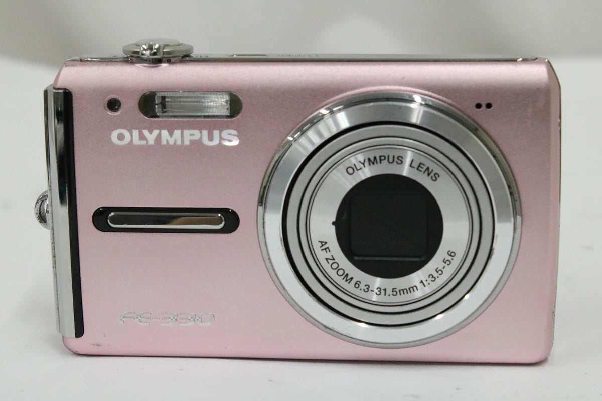 オリンパス Olympus FE-330 ピンク バッテリー付き コンパクトデジタルカメラ 2