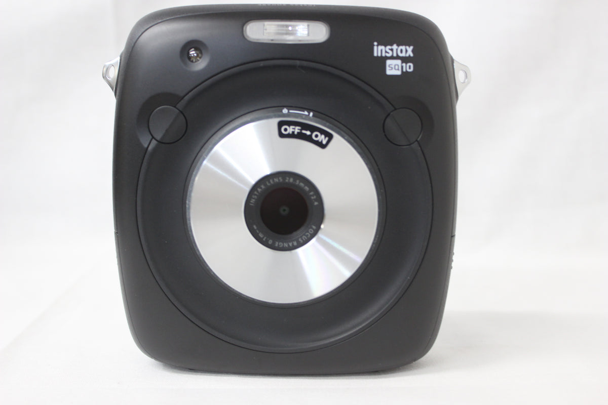【元箱付き】フジフィルム Fujifilm instax SQ 10 ブラック チェキ 2