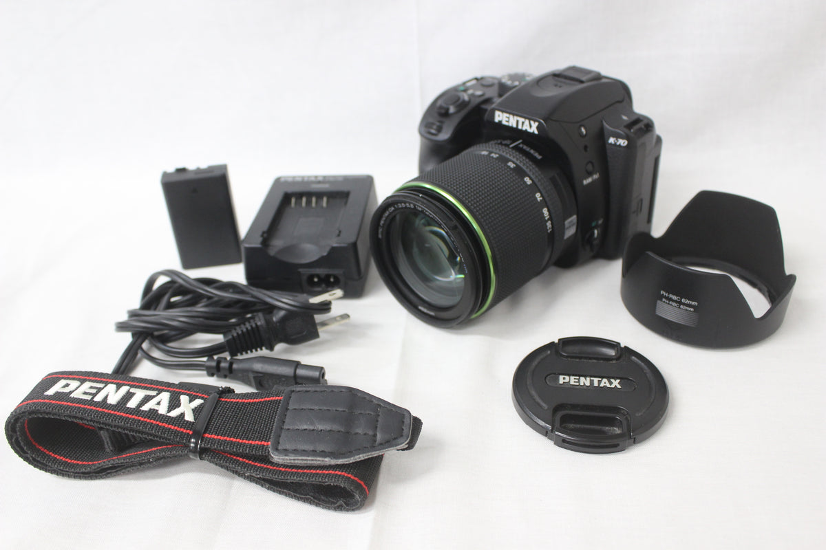【シャッター915回】ペンタックス Pentax K-70 smc PENTAX-DA 18-135mm F3.5-5.6 ED AL DC WR デジタル一眼 1