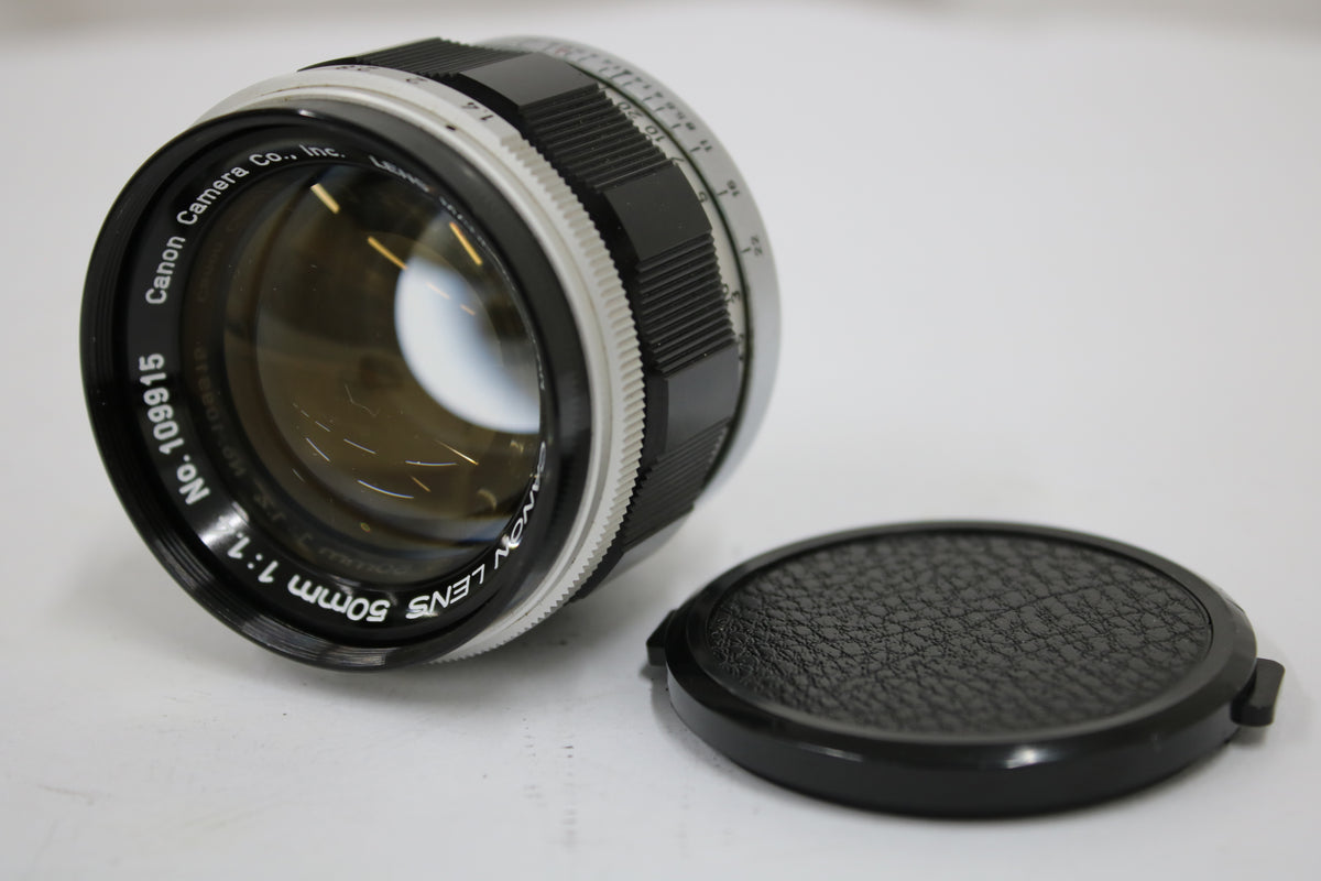 キャノン Canon Lens 50mm F1.4  ライカLマウントレンズ 1