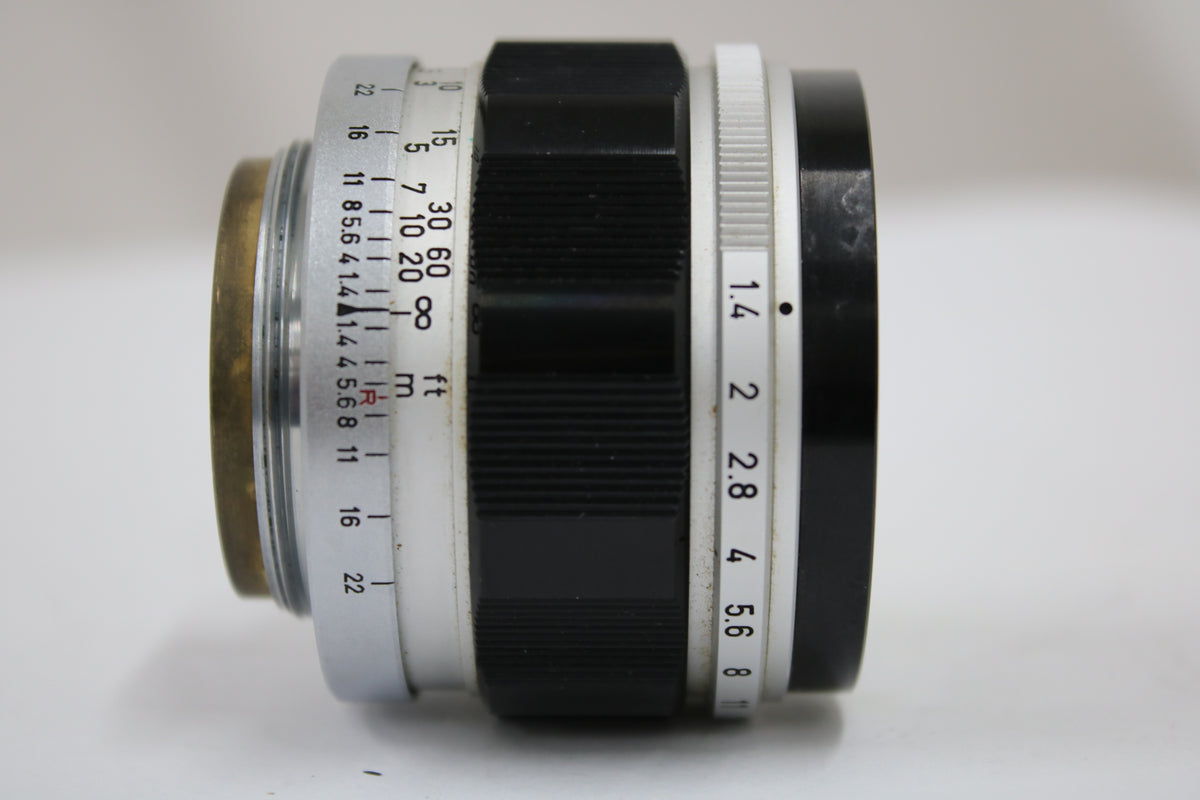 キャノン Canon Lens 50mm F1.4  ライカLマウントレンズ 6