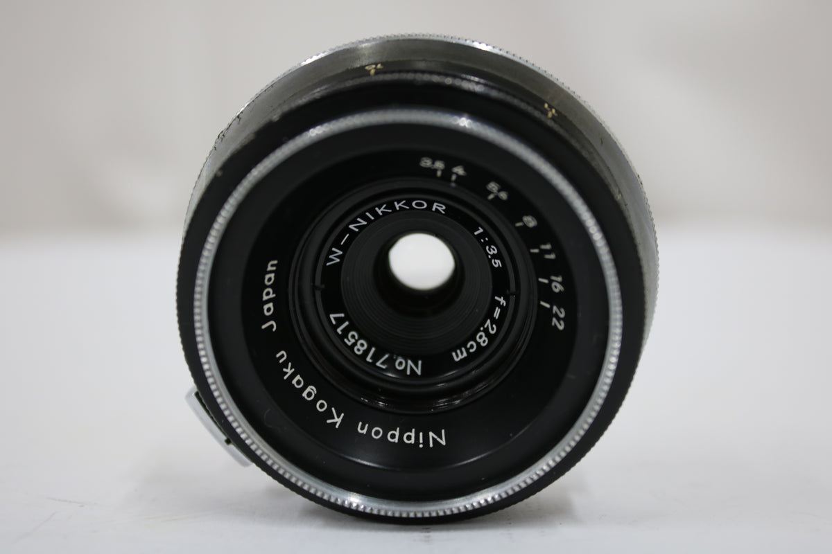 ニコン Nikon W-Nikkor 2.8cm F3.5 Sマウントレンズ 2