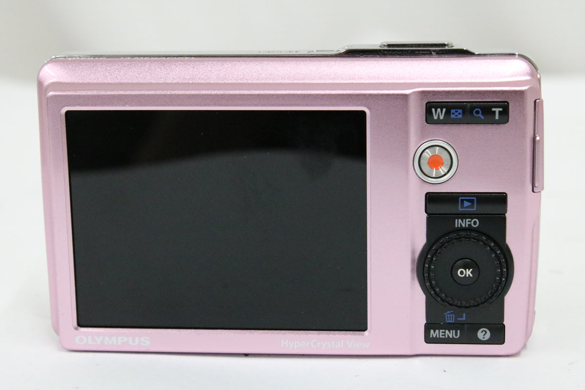オリンパス Olympus μ mju μ-5010 5x WIDE ピンク バッテリー付き コンパクトデジタルカメラ 4