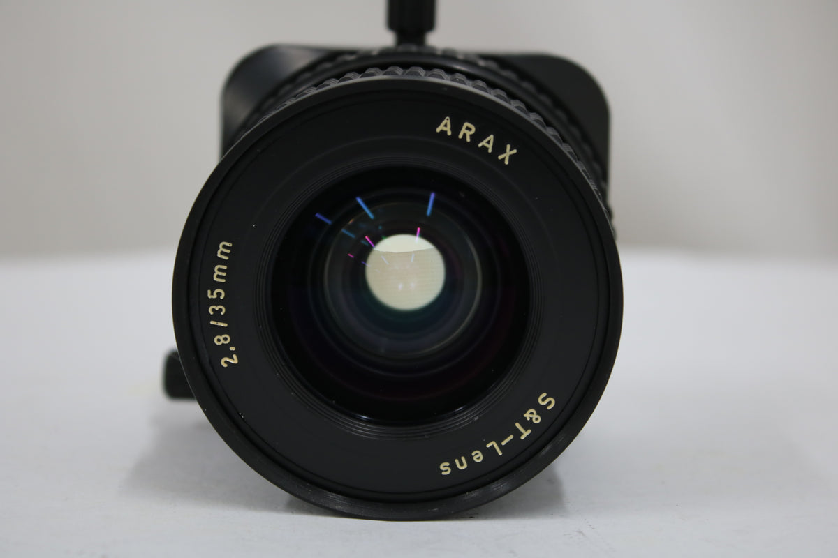 【希少】 ARAX S&T-Lens 35mm F2.8 ニコンFマウント ウクライナ製レンズ 2