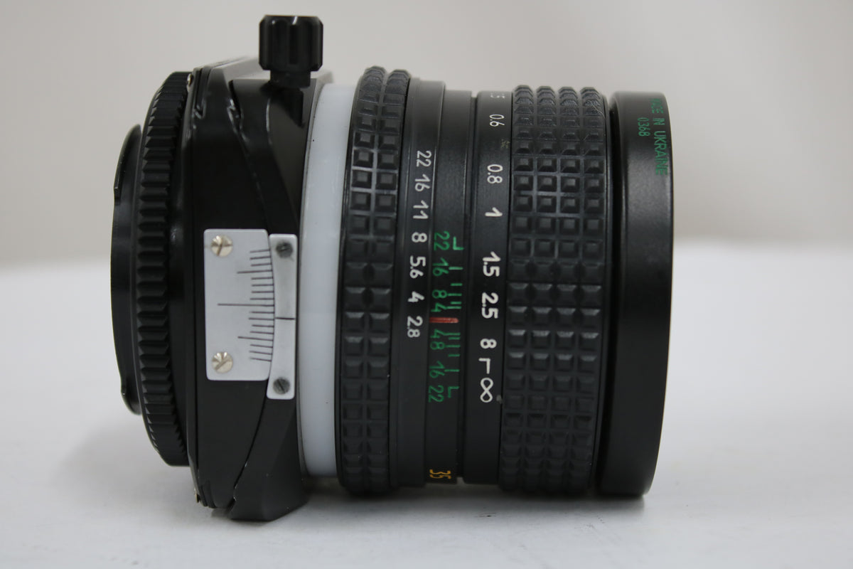 【希少】 ARAX S&T-Lens 35mm F2.8 ニコンFマウント ウクライナ製レンズ 4