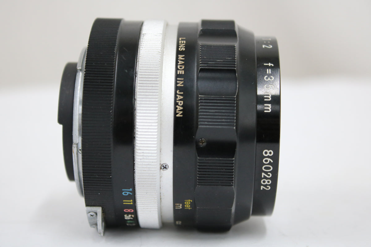 ニコン Nikon Nikkor-O C 35mm F2 レンズ 4