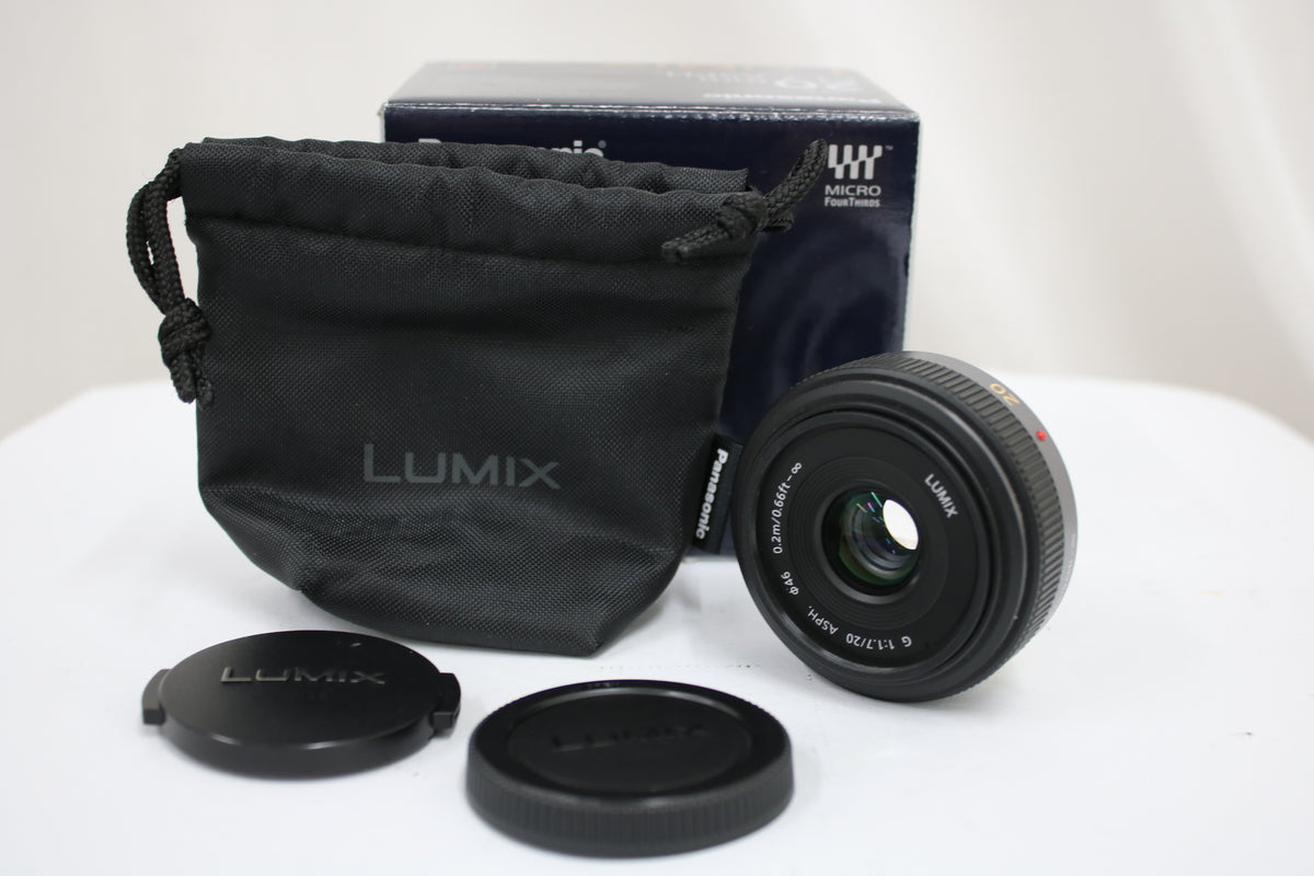 【元箱付き】 Lumix ルミックス G 20mm F1.7 ASPH レンズ 1