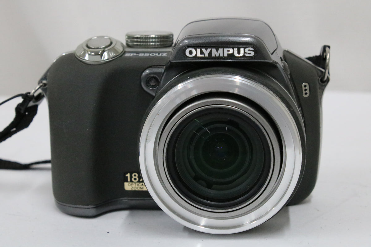 【便利な単三電池で使用可】オリンパス Olympus SP-550OUZ グレー コンパクトデジタルカメラ 2